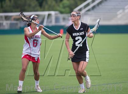 Thumbnail 1 in Charlotte Catholic vs. East Chapel Hill (NCHSAA Final) photogallery.