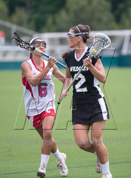 Thumbnail 2 in Charlotte Catholic vs. East Chapel Hill (NCHSAA Final) photogallery.