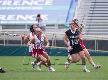 Thumbnail 3 in Charlotte Catholic vs. East Chapel Hill (NCHSAA Final) photogallery.