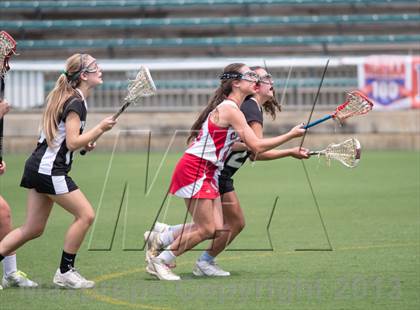 Thumbnail 1 in Charlotte Catholic vs. East Chapel Hill (NCHSAA Final) photogallery.