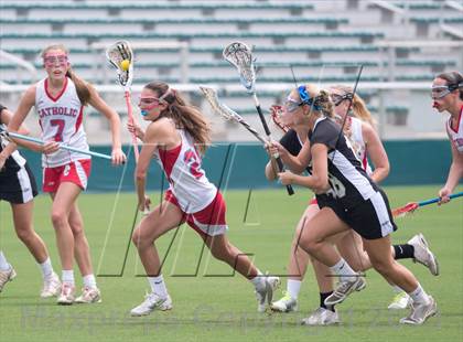 Thumbnail 1 in Charlotte Catholic vs. East Chapel Hill (NCHSAA Final) photogallery.