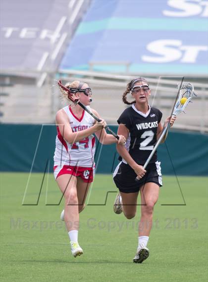 Thumbnail 3 in Charlotte Catholic vs. East Chapel Hill (NCHSAA Final) photogallery.