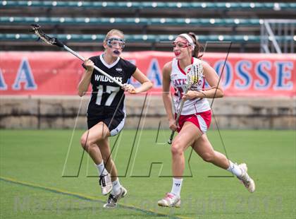 Thumbnail 3 in Charlotte Catholic vs. East Chapel Hill (NCHSAA Final) photogallery.