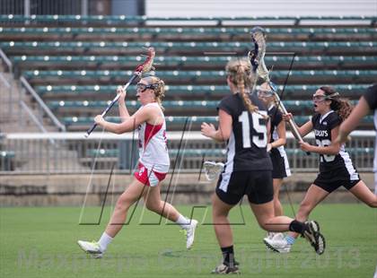 Thumbnail 3 in Charlotte Catholic vs. East Chapel Hill (NCHSAA Final) photogallery.