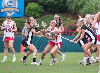 Thumbnail 1 in Charlotte Catholic vs. East Chapel Hill (NCHSAA Final) photogallery.