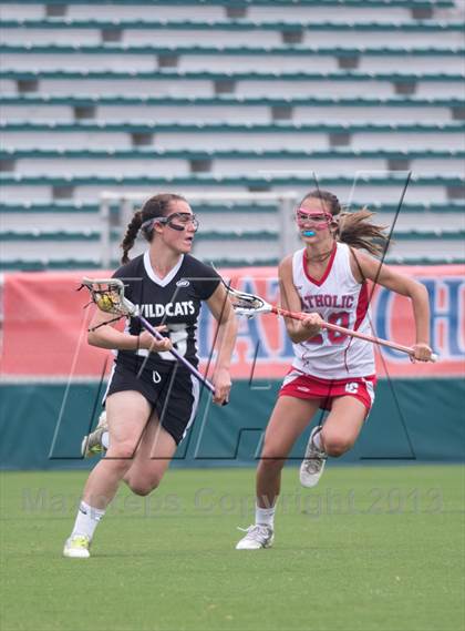 Thumbnail 1 in Charlotte Catholic vs. East Chapel Hill (NCHSAA Final) photogallery.