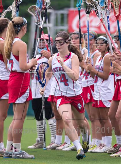 Thumbnail 3 in Charlotte Catholic vs. East Chapel Hill (NCHSAA Final) photogallery.