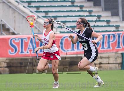 Thumbnail 2 in Charlotte Catholic vs. East Chapel Hill (NCHSAA Final) photogallery.