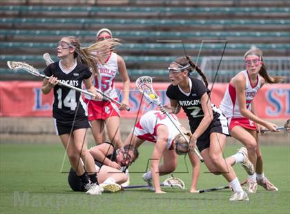 Thumbnail 1 in Charlotte Catholic vs. East Chapel Hill (NCHSAA Final) photogallery.