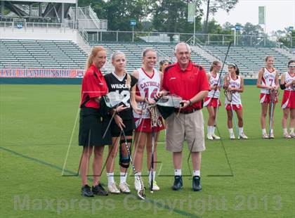 Thumbnail 2 in Charlotte Catholic vs. East Chapel Hill (NCHSAA Final) photogallery.