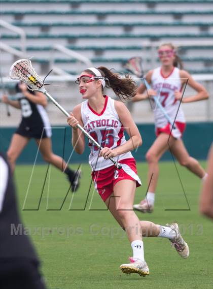 Thumbnail 1 in Charlotte Catholic vs. East Chapel Hill (NCHSAA Final) photogallery.
