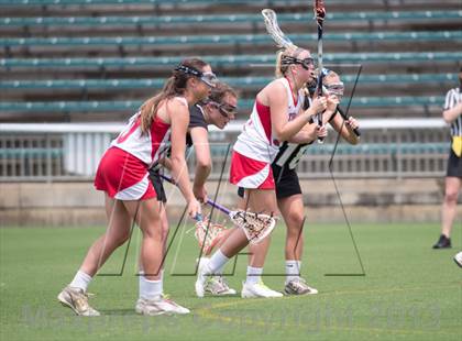 Thumbnail 2 in Charlotte Catholic vs. East Chapel Hill (NCHSAA Final) photogallery.