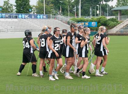 Thumbnail 3 in Charlotte Catholic vs. East Chapel Hill (NCHSAA Final) photogallery.
