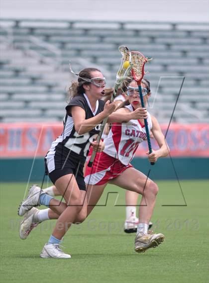 Thumbnail 3 in Charlotte Catholic vs. East Chapel Hill (NCHSAA Final) photogallery.