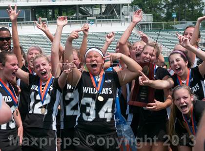 Thumbnail 2 in Charlotte Catholic vs. East Chapel Hill (NCHSAA Final) photogallery.