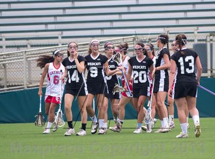 Thumbnail 3 in Charlotte Catholic vs. East Chapel Hill (NCHSAA Final) photogallery.