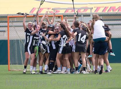 Thumbnail 2 in Charlotte Catholic vs. East Chapel Hill (NCHSAA Final) photogallery.