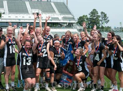 Thumbnail 3 in Charlotte Catholic vs. East Chapel Hill (NCHSAA Final) photogallery.
