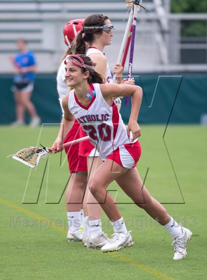 Thumbnail 1 in Charlotte Catholic vs. East Chapel Hill (NCHSAA Final) photogallery.