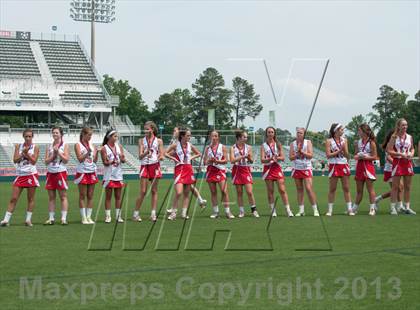 Thumbnail 2 in Charlotte Catholic vs. East Chapel Hill (NCHSAA Final) photogallery.