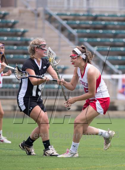 Thumbnail 2 in Charlotte Catholic vs. East Chapel Hill (NCHSAA Final) photogallery.