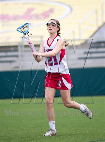 Thumbnail 3 in Charlotte Catholic vs. East Chapel Hill (NCHSAA Final) photogallery.