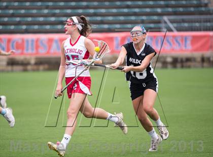 Thumbnail 1 in Charlotte Catholic vs. East Chapel Hill (NCHSAA Final) photogallery.