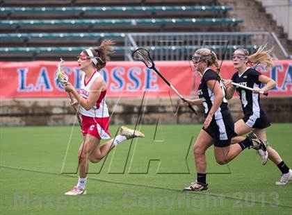 Thumbnail 2 in Charlotte Catholic vs. East Chapel Hill (NCHSAA Final) photogallery.