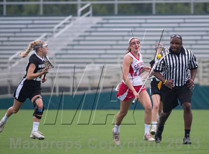 Thumbnail 2 in Charlotte Catholic vs. East Chapel Hill (NCHSAA Final) photogallery.