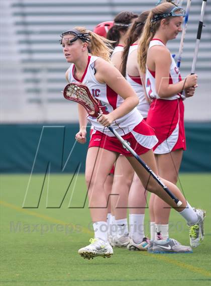 Thumbnail 3 in Charlotte Catholic vs. East Chapel Hill (NCHSAA Final) photogallery.