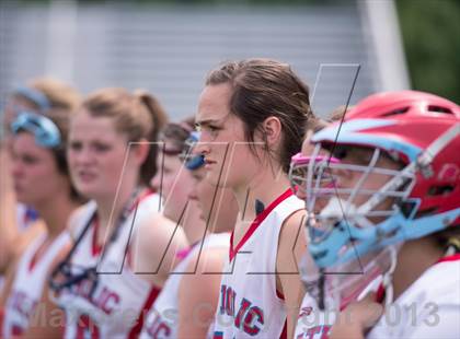 Thumbnail 3 in Charlotte Catholic vs. East Chapel Hill (NCHSAA Final) photogallery.