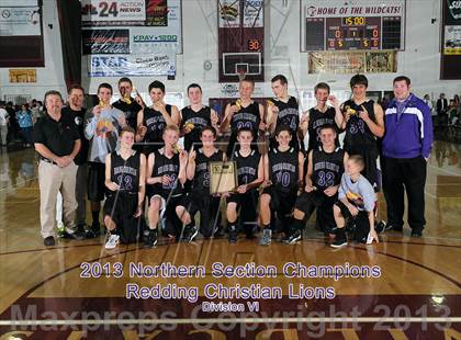 Thumbnail 3 in Redding Christian vs. Chester (CIF NS D6 Final) photogallery.