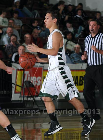 Thumbnail 3 in Redding Christian vs. Chester (CIF NS D6 Final) photogallery.