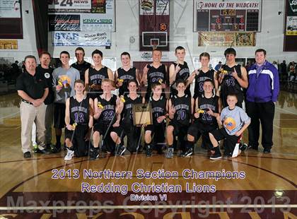 Thumbnail 2 in Redding Christian vs. Chester (CIF NS D6 Final) photogallery.