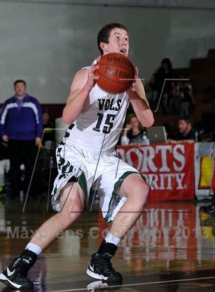 Thumbnail 2 in Redding Christian vs. Chester (CIF NS D6 Final) photogallery.