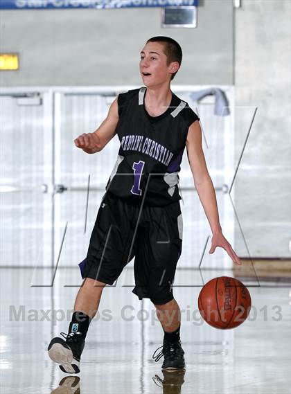 Thumbnail 1 in Redding Christian vs. Chester (CIF NS D6 Final) photogallery.