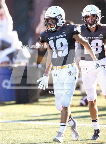 Thumbnail 2 in Saint Francis vs Central Catholic photogallery.