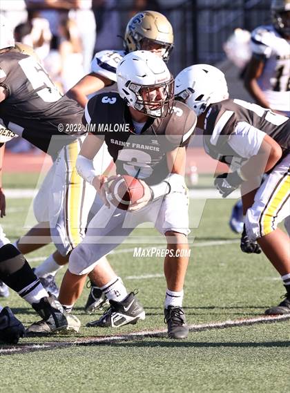 Thumbnail 2 in Saint Francis vs Central Catholic photogallery.