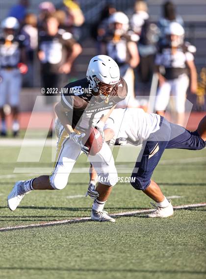 Thumbnail 2 in Saint Francis vs Central Catholic photogallery.