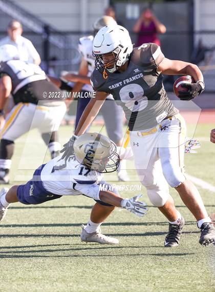 Thumbnail 1 in Saint Francis vs Central Catholic photogallery.