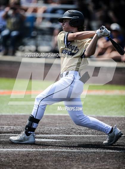 Thumbnail 1 in Wylie East vs. Royse City (UIL Baseball 6A Region 2 Bi-District) photogallery.