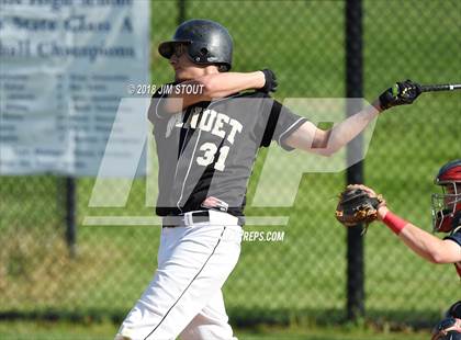 Thumbnail 3 in Nanuet @ Byram Hills (Section 1 Class A Quarterfinal) photogallery.