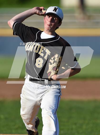 Thumbnail 1 in Nanuet @ Byram Hills (Section 1 Class A Quarterfinal) photogallery.