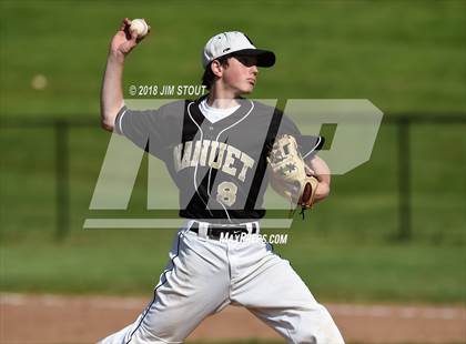 Thumbnail 3 in Nanuet @ Byram Hills (Section 1 Class A Quarterfinal) photogallery.