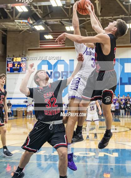 Thumbnail 2 in Bloomington South Vs East Central (IHSAA 4A Sectional Final) photogallery.