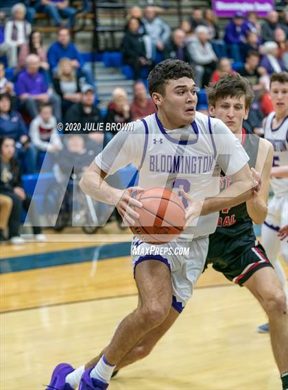 Thumbnail 1 in Bloomington South Vs East Central (IHSAA 4A Sectional Final) photogallery.