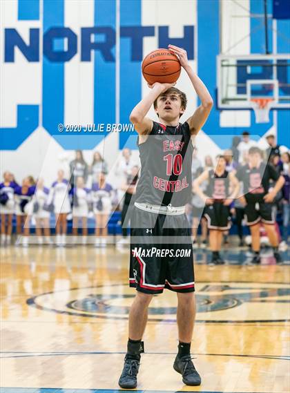 Thumbnail 3 in Bloomington South Vs East Central (IHSAA 4A Sectional Final) photogallery.