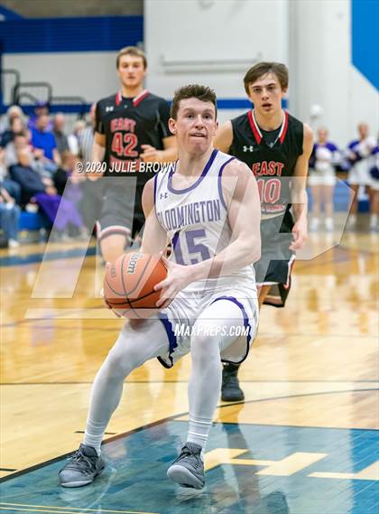 Thumbnail 3 in Bloomington South Vs East Central (IHSAA 4A Sectional Final) photogallery.