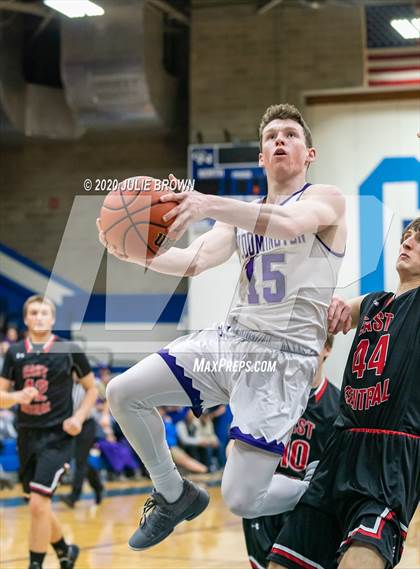 Thumbnail 2 in Bloomington South Vs East Central (IHSAA 4A Sectional Final) photogallery.