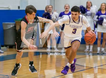 Thumbnail 1 in Bloomington South Vs East Central (IHSAA 4A Sectional Final) photogallery.